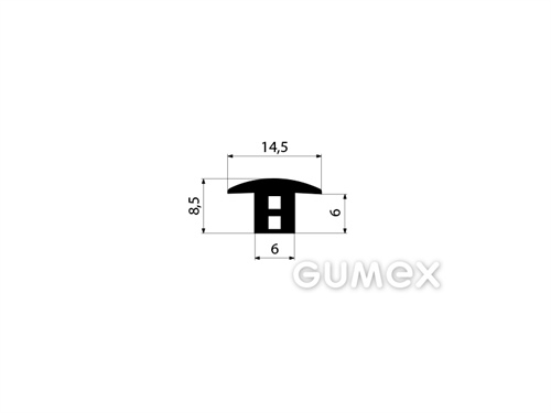 GUMMIPROFILE T-FORM - EPDM